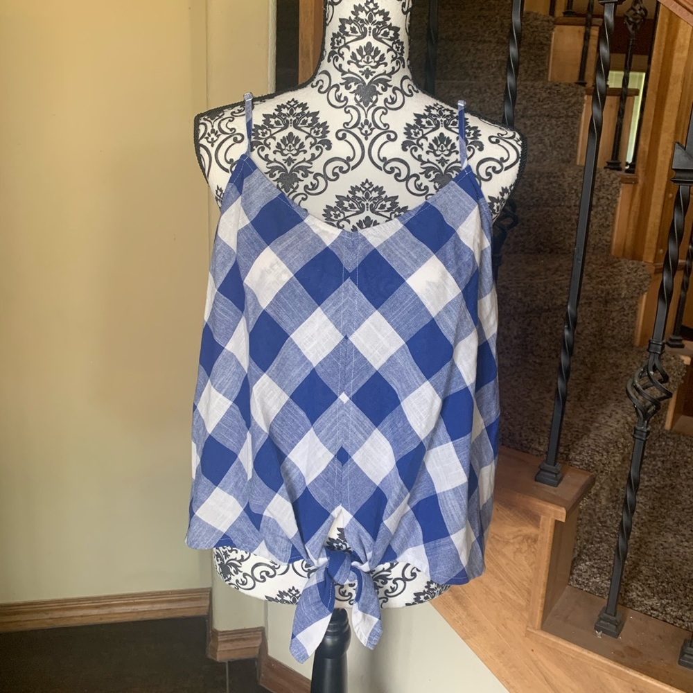 Eyelash couture tank top